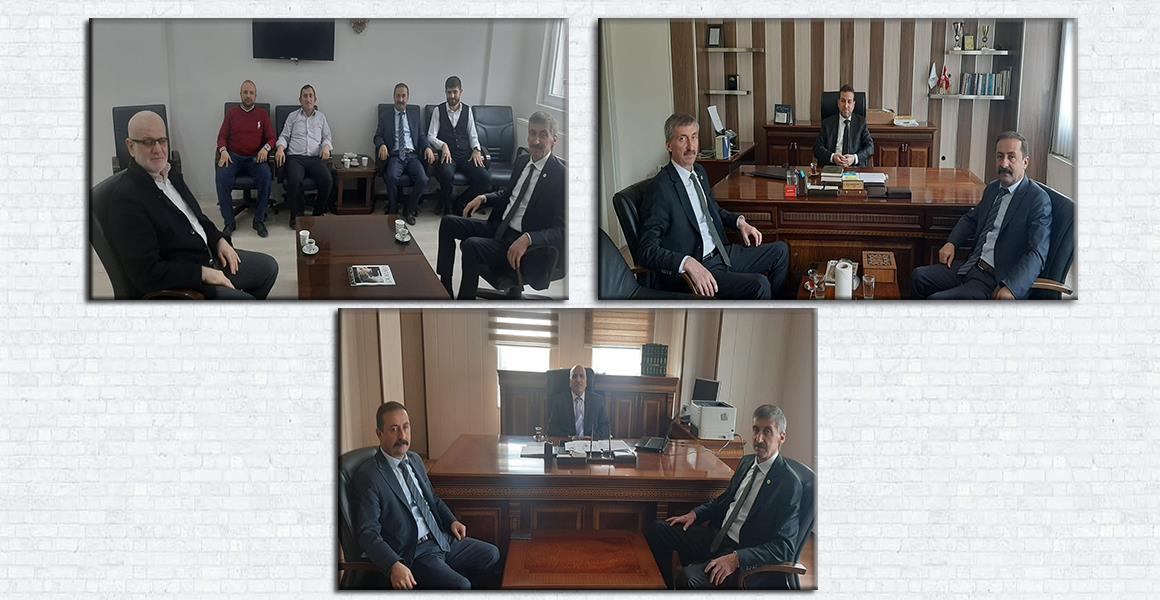 GENEL BAŞKANIMIZ DELİCE, SUNGURLU VE ALACA MÜFTÜLÜKLERİNİ ZİYARET ETTİ.